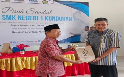 Pisah Sambut Kepala SMK Negeri 1 Kunduran: Mengukir Kenangan, Menyambut Harapan